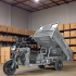 Грузовая электрическая тележка Rutrike D5 1700 60V1200W  серый